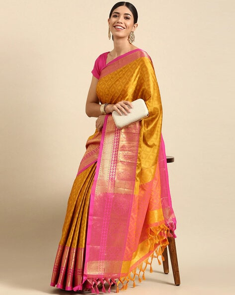 Saree Pastel Yellow – Anjul Bhandari