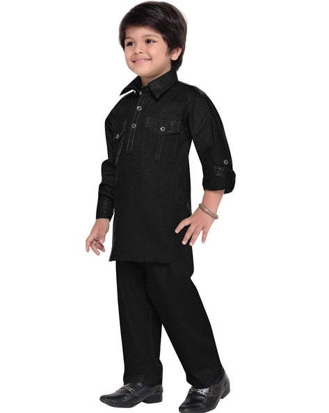 Black kurta for outlet baby boy