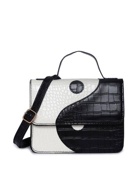 Haute Sauce Colourblock Sling Bag with Detachable Strap
