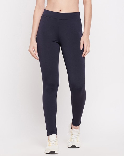Buy Jockey Style 1301 Women's Super Combed Cotton Elastane Stretch Slim Fit  Trackpants With Side Pockets - Navy Blazer Online at Best Prices in India -  JioMart.