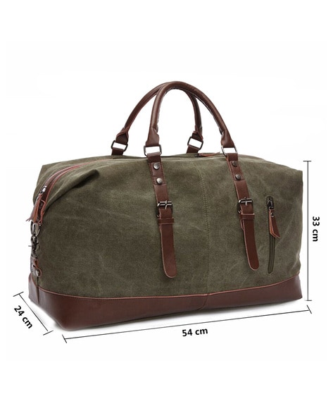 TRAVEL BAG SMALL NATURAL CANVAS – Soleil