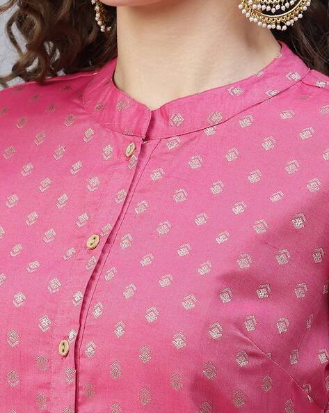 Buy Pink Kurtas for Women by AKS Online Ajio