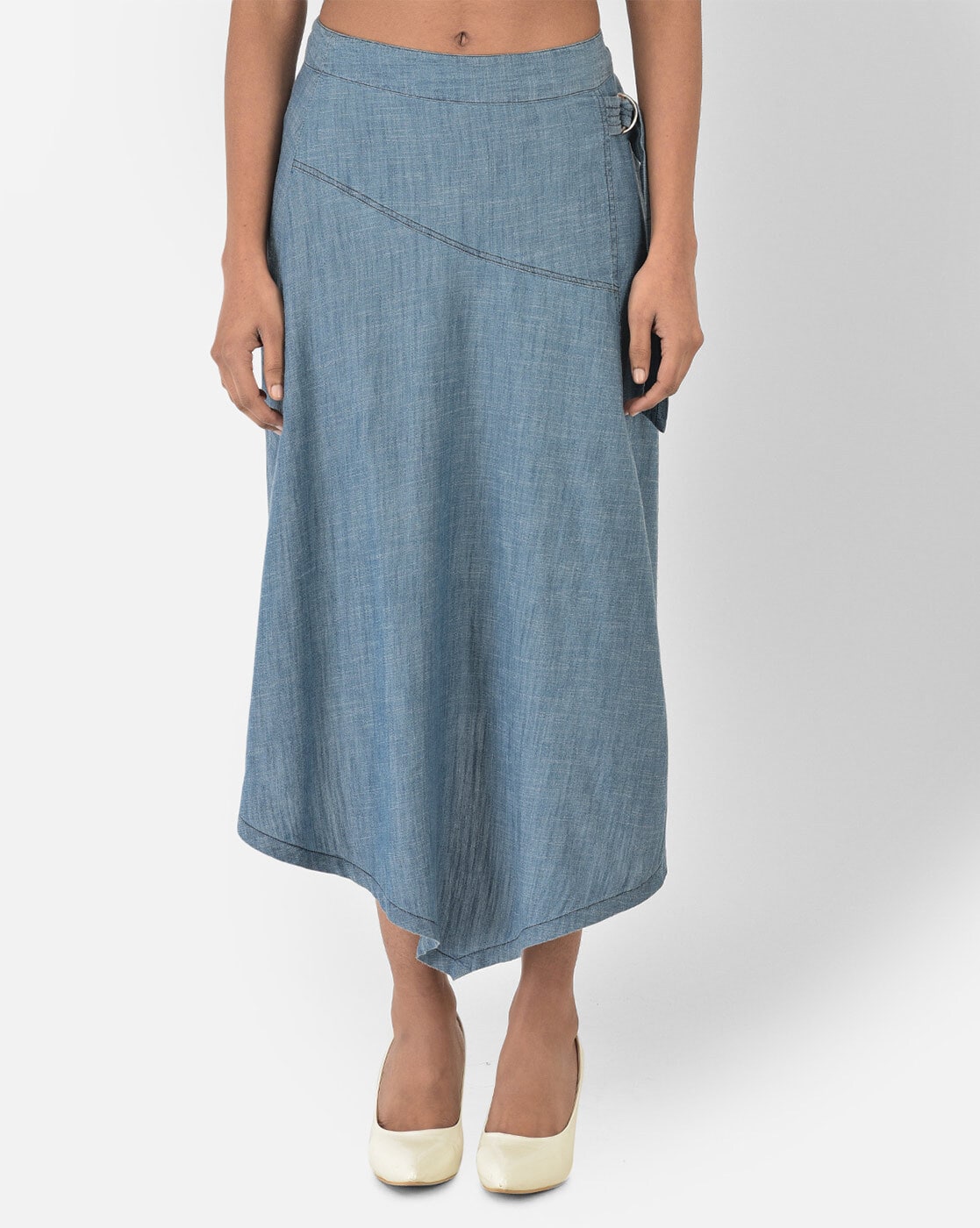 Raw Hem Denim Skirt – truebabedesign