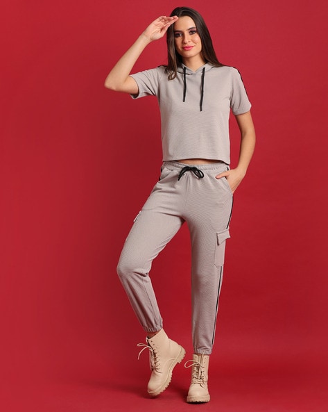 Buy Grey Suit Sets for Women by Campus Sutra Online