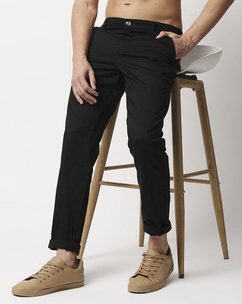 Buy Khaki Trousers & Pants for Men by John Pride Online | Ajio.com