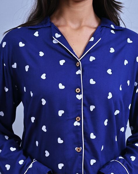 Buy Blue Night&LoungeWearSets for Women by Clothing Culture Online