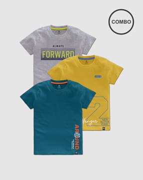 Buy Multi Tshirts for Boys by CODEZ Online | Ajio.com