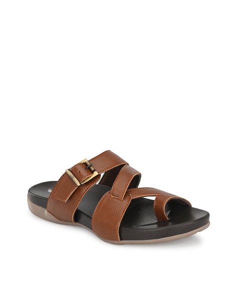 Buy Sloana Black Strappy Flat Sandals | Sandals | Rag & Co United States