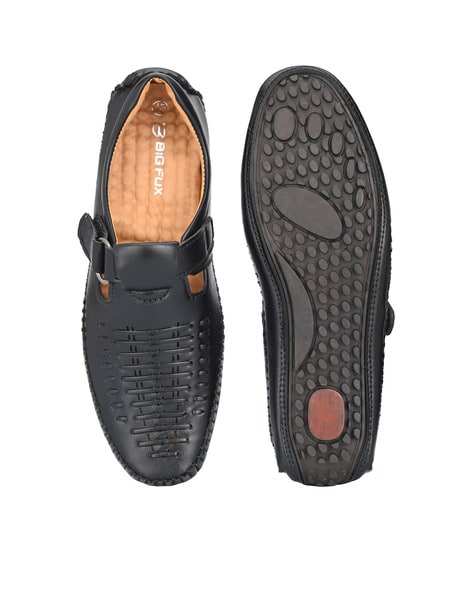 Cheap Summer Women's Soft Leather Roman Sandals Soft Soles Casual Shoes  Women's Fashionable Sandals | Joom