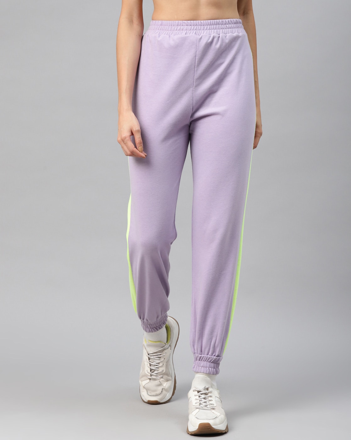 Monki wide leg corduroy trousers in purple | ASOS