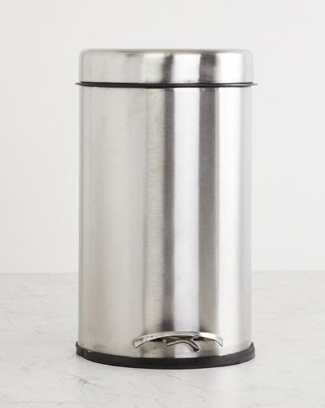 Stainless steel shop dustbin online shopping