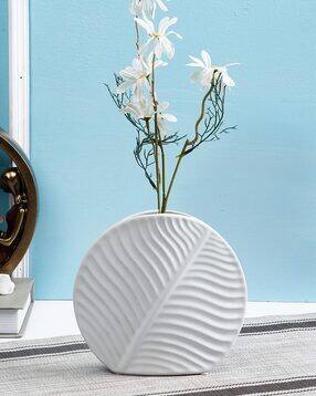 Leaf Shape Ceramic Vase