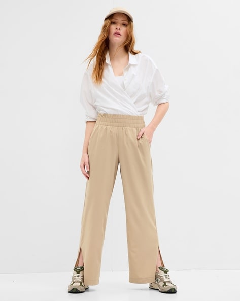 Buy Khaki Trousers  Pants for Women by GAP Online  Ajiocom