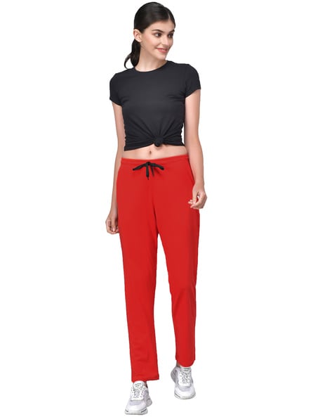 Buy KAYU Women Fleece Warm Solid Lower Trackpants for Winter [Pack of 2]  Multicolor Online at Best Prices in India - JioMart.