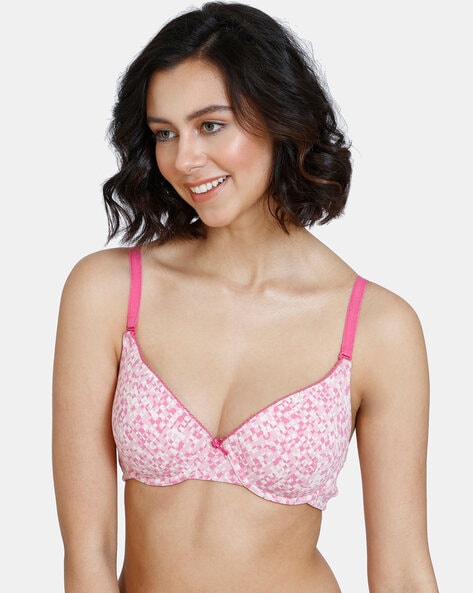 Gelato Lightly Lined Non-Wired Non-Padded 3/4th Coverage Super Support Bra