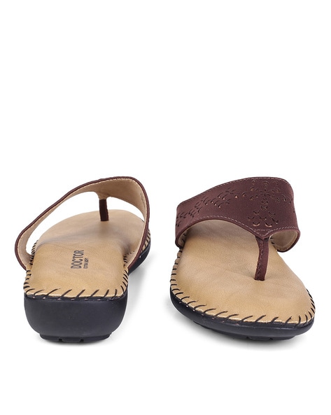 Buy Xerus Doctor Sole Comfortable Tan Flats Sandals For Women Online In  India At Discounted Prices