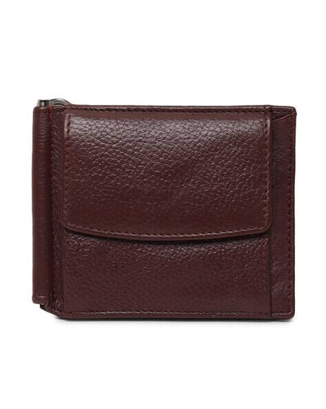 TEAKWOOD LEATHERS Solid Bi-Fold Wallet