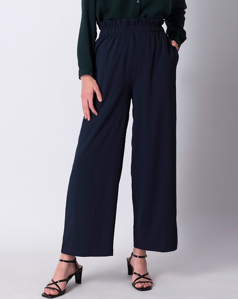 High-Rise Relaxed Fit Pants