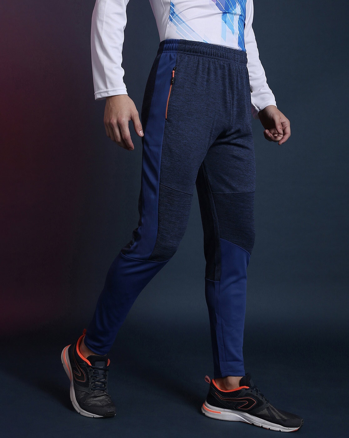 Buy Black Track Pants for Men by EYEBOGLER Online | Ajio.com