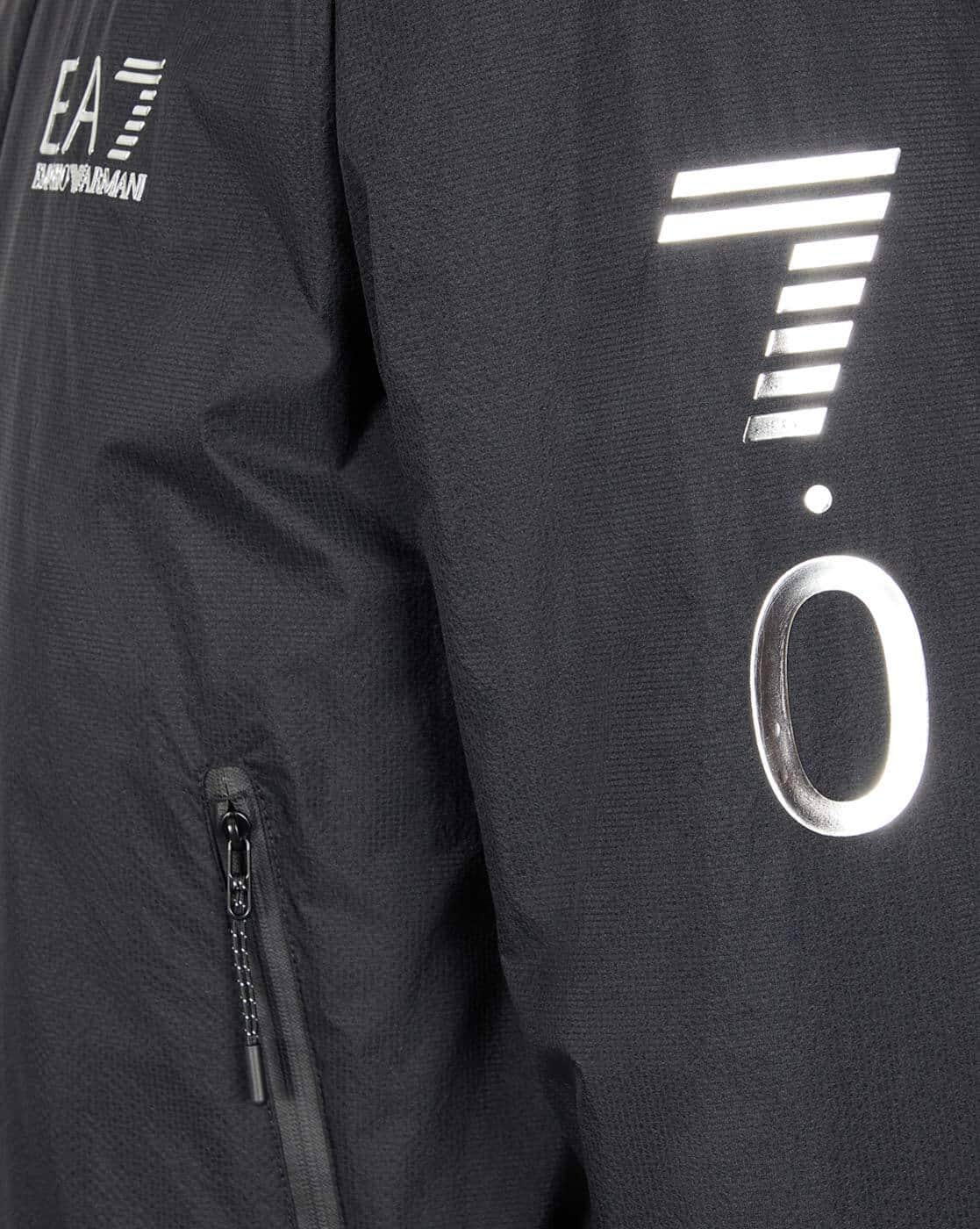 Lines Polyimide Regular Fit Bomber Jacket