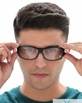 Vast Set of 2 UV Protection Sports Sunglasses For Men (Clear, FS)