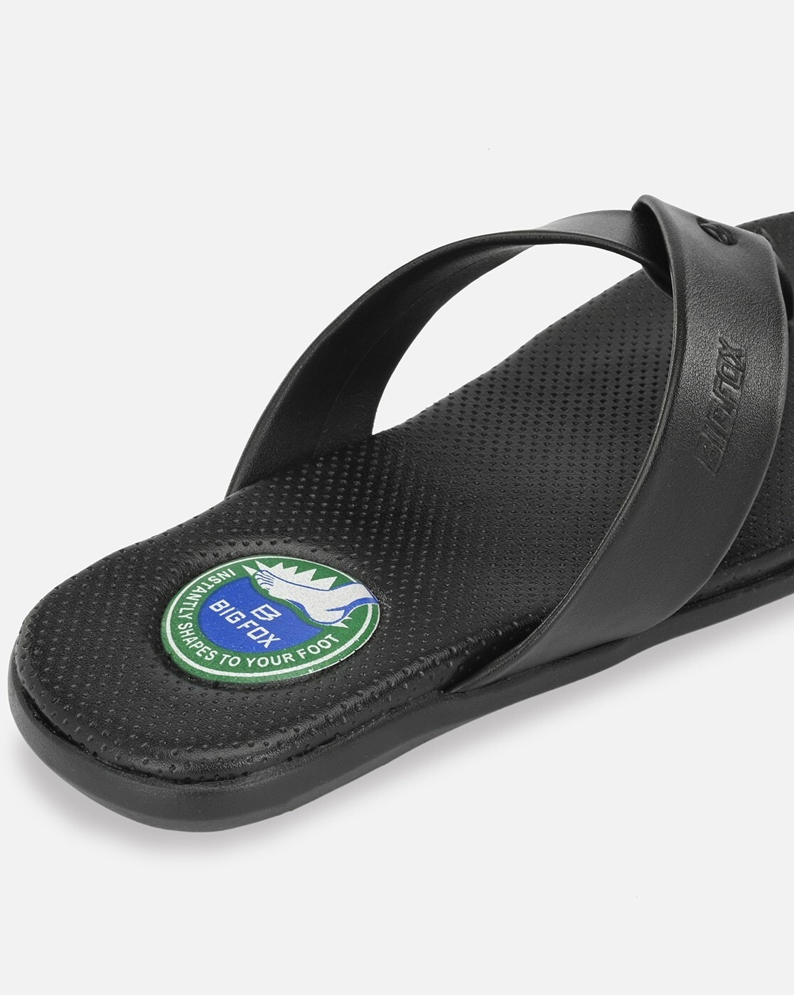 Buy Black Flip Flop Slippers for Men by BIG FOX Online Ajio