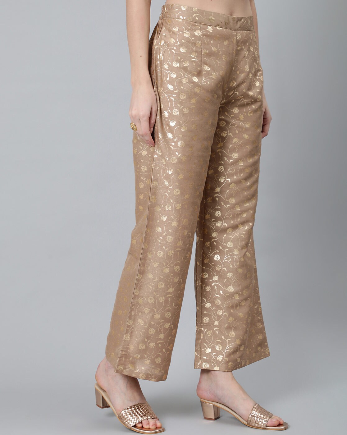 Aurelia Silver Regular Fit Pants