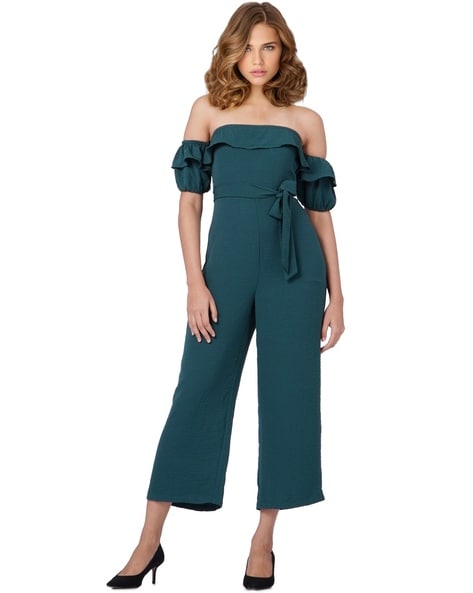 Only hot sale green jumpsuit