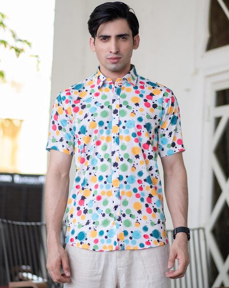 Buy Multicoloured Shirts for Men by Tistabene Online | Ajio.com