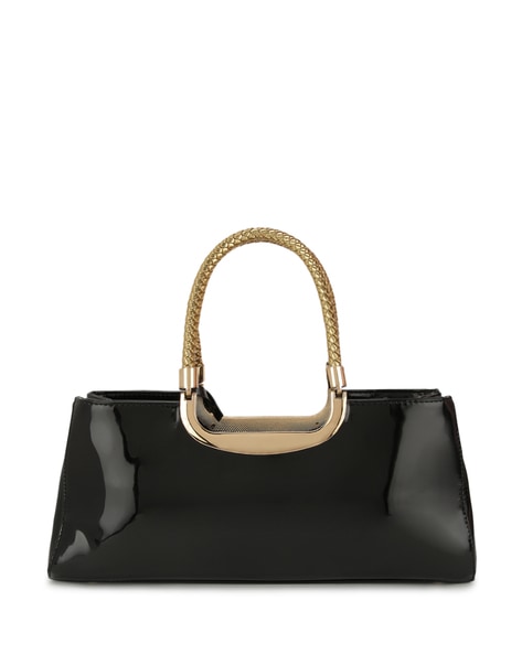 Buy LK Bennett Cici Patent Leather Black Clutch Bag from Next USA