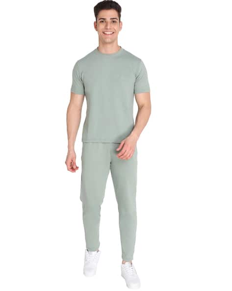 Chkokko Crew-Neck T-shirt & Track Pants Set