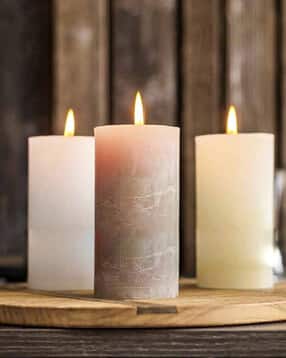 aromaticfables Pack of of 4 Fragrance Pillar Candles-picture-29