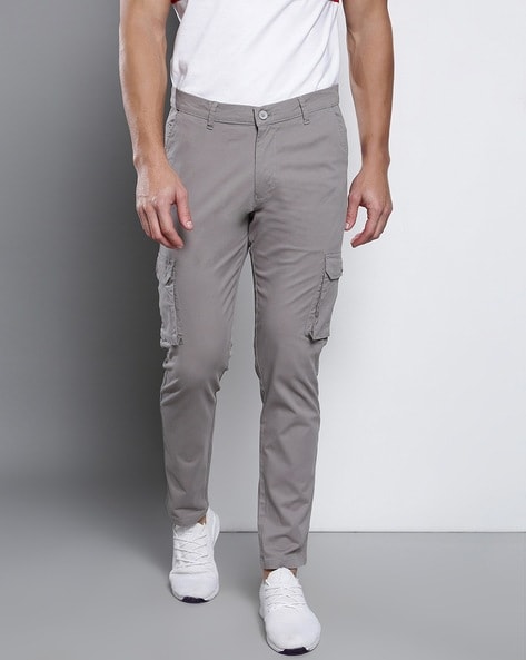 Buy Navy Blue Trousers & Pants for Men by British Club Online | Ajio.com-saigonsouth.com.vn
