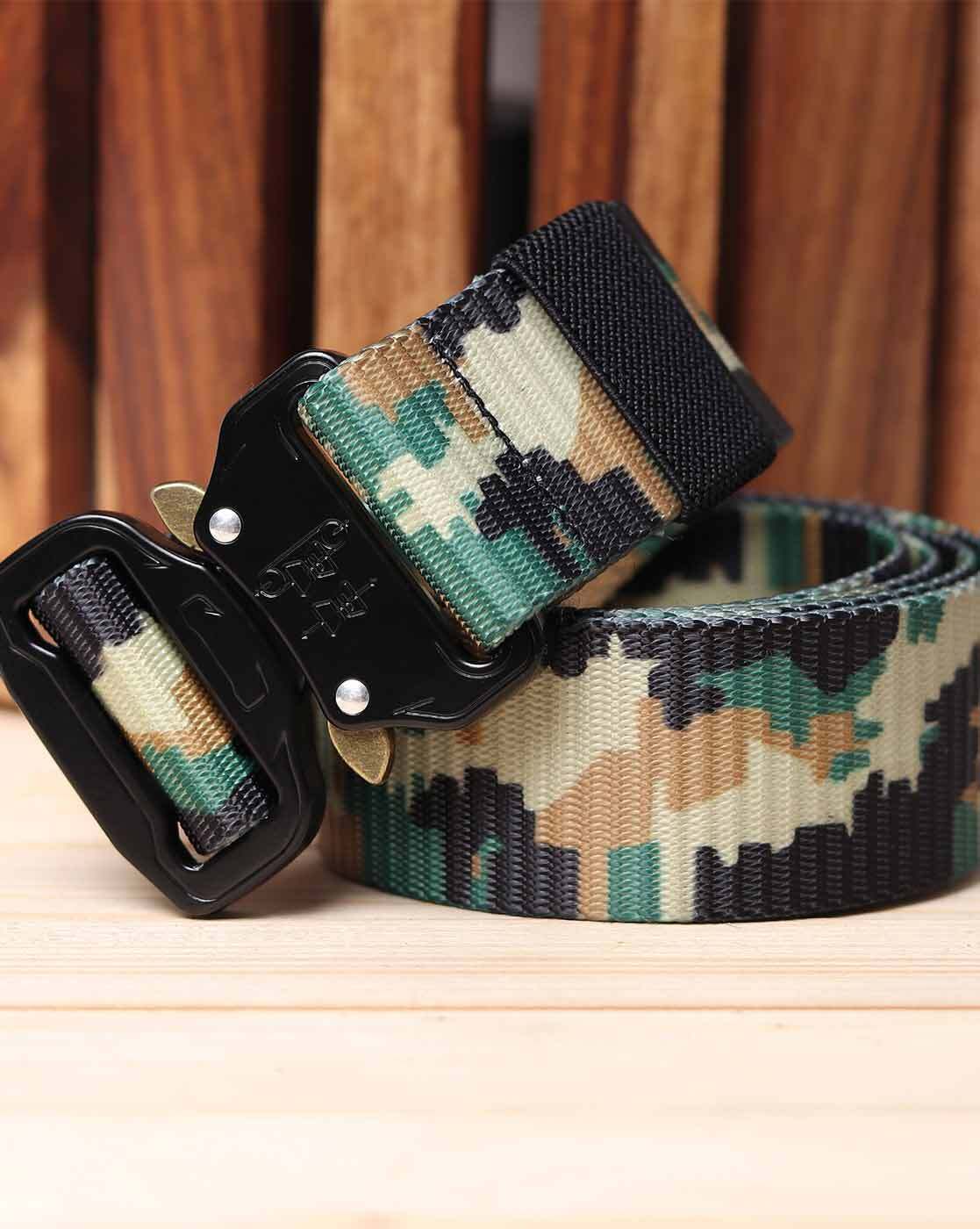 Camouflage belt sale