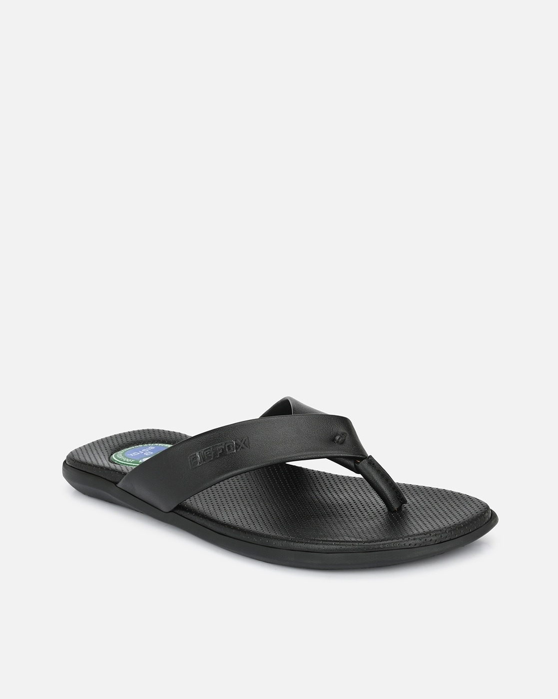 Buy Black Flip Flop Slippers for Men by BIG FOX Online Ajio