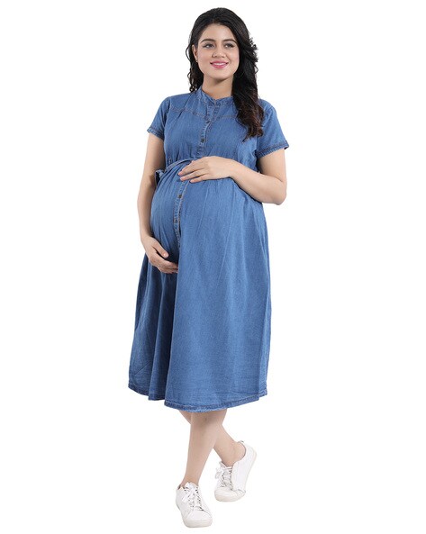 Buy Blue Dresses & Jumpsuits for Women by MAMMA'S MATERNITY Online