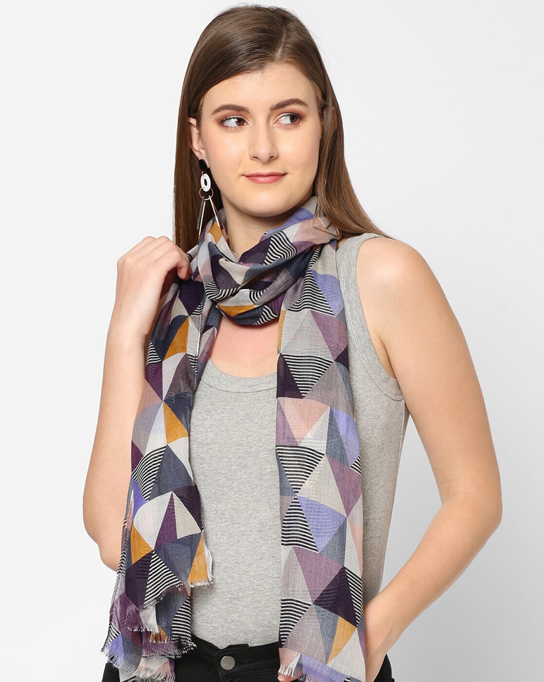 Kvæle lige Sentimental Buy Multicolor Stoles & Scarves for Women by Cloth Haus India Online |  Ajio.com