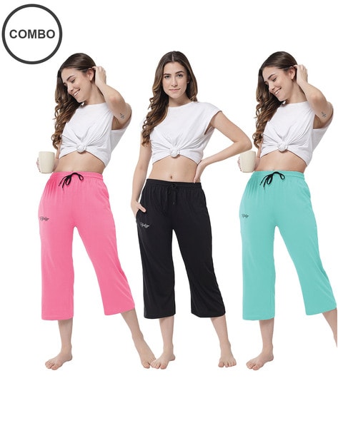 Buy Multicolored Pyjamas & Shorts for Women by FFLIRTYGO Online