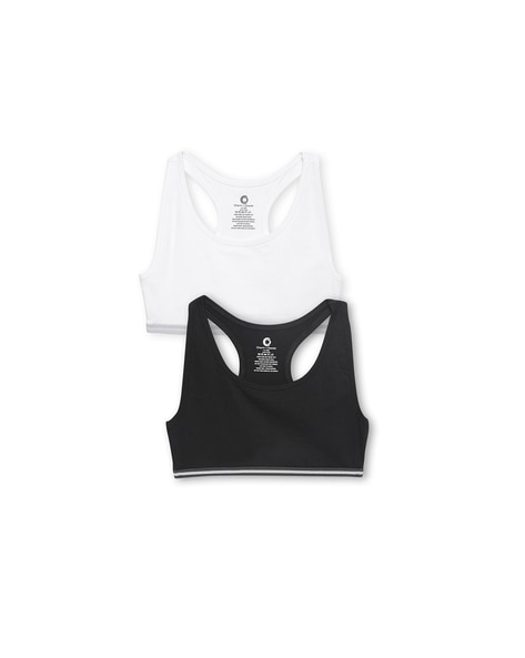 Under armour Black Solid Sports Bras for sale
