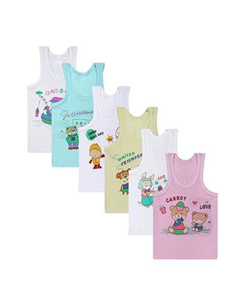 Buy Multicolour Vests for Boys by SUPERMINIS Online