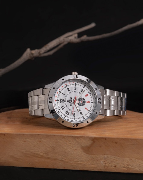 Stainless Steel Leather Wrist Watch | Konga Online Shopping-gemektower.com.vn