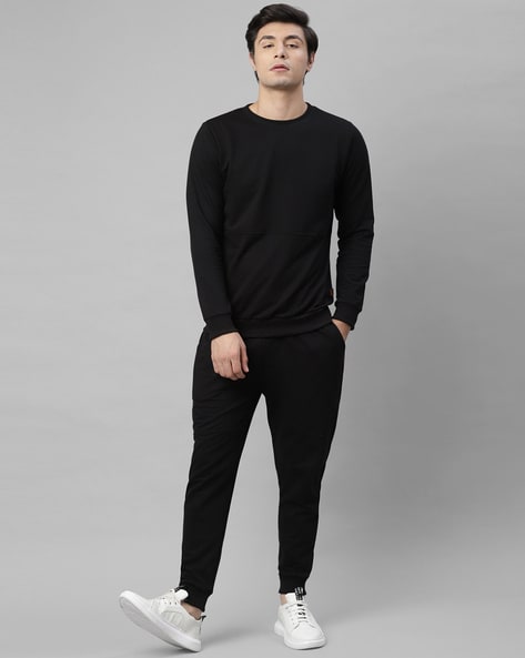 Black store colour tracksuit