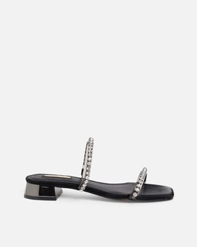 Buy Black Heeled Sandals for Women by Aldo Online Ajio