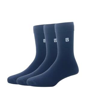 allen solly Solid Mid-Calf Length Socks-picture-45