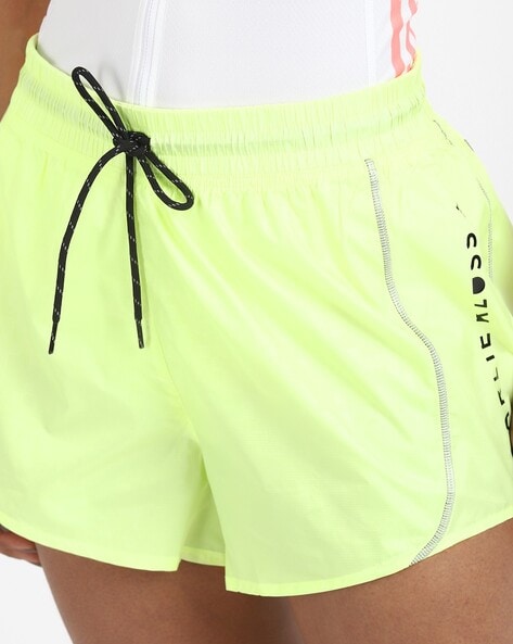 Adidas yellow 2024 shorts womens