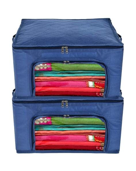 Mua Clothes Storage Bags Foldable Blanket Storage Bins for Closet Organizers  Storage Containers with Durable Handles Thick Fabric for Clothing Comforter  Blanket Bedding Organization and Storage 6 Pack trên Amazon Mỹ chính