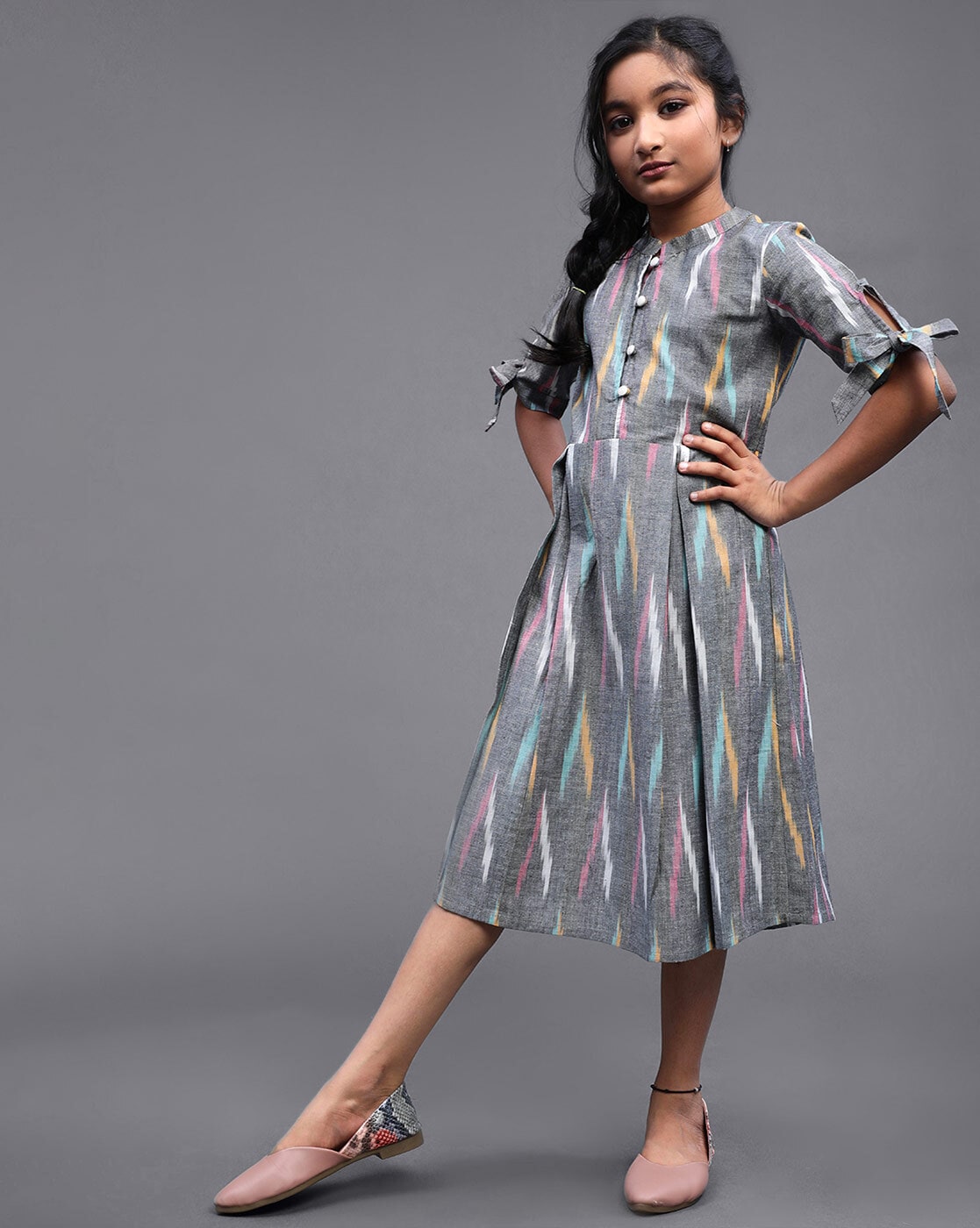 Girls 2024 grey dress