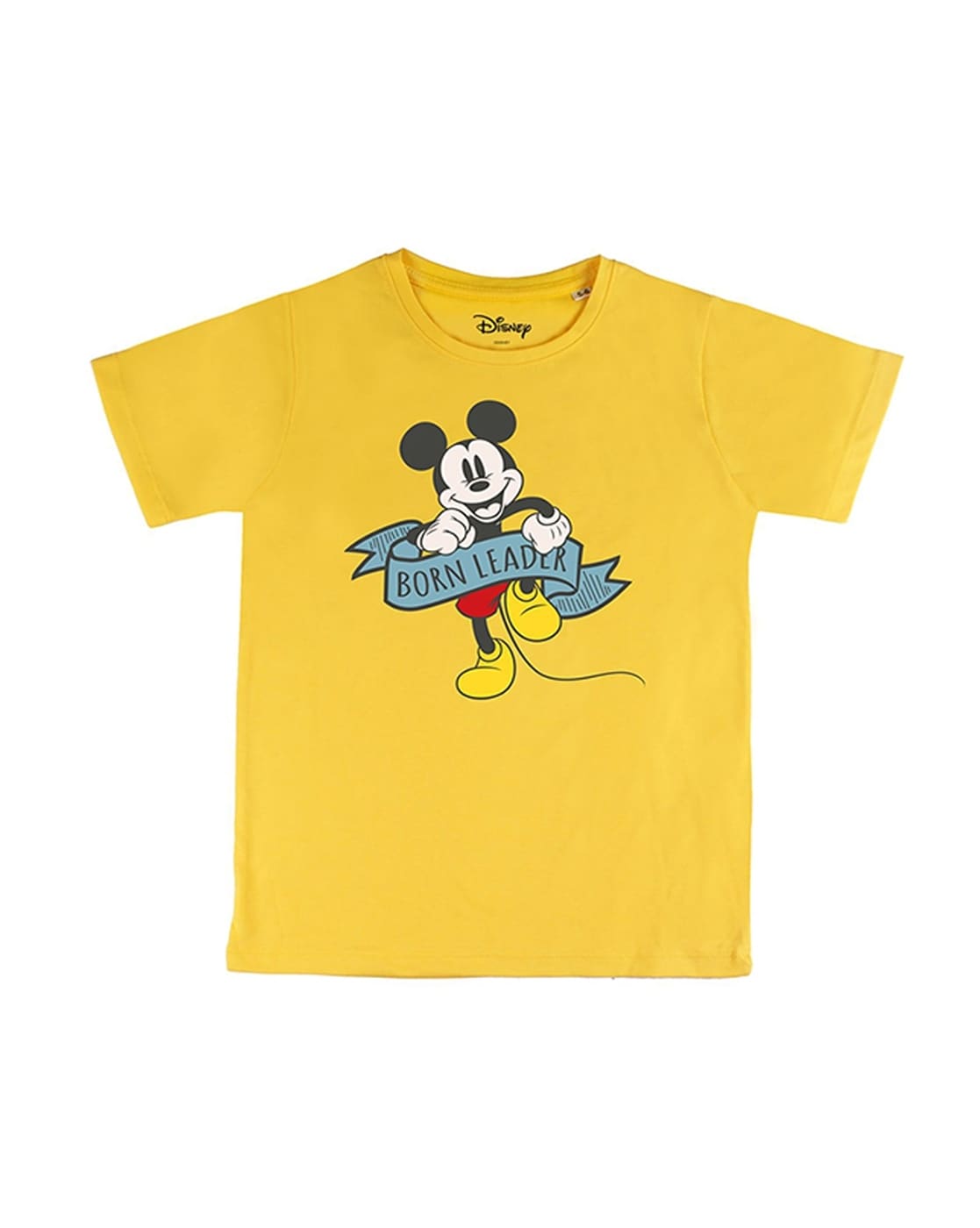 Yellow mickey mouse store shirt