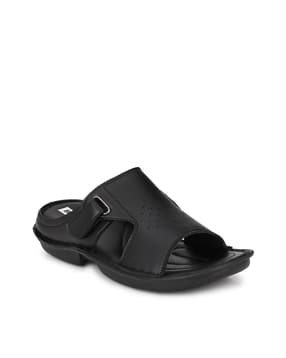 bucik Open-Toe Slip-on Sandals with Perforations-picture-35