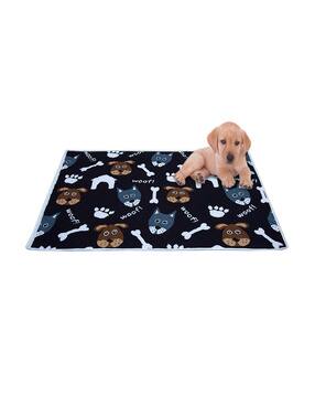 aazeem Novelty  Print Rectangle Dog Mat-picture-28